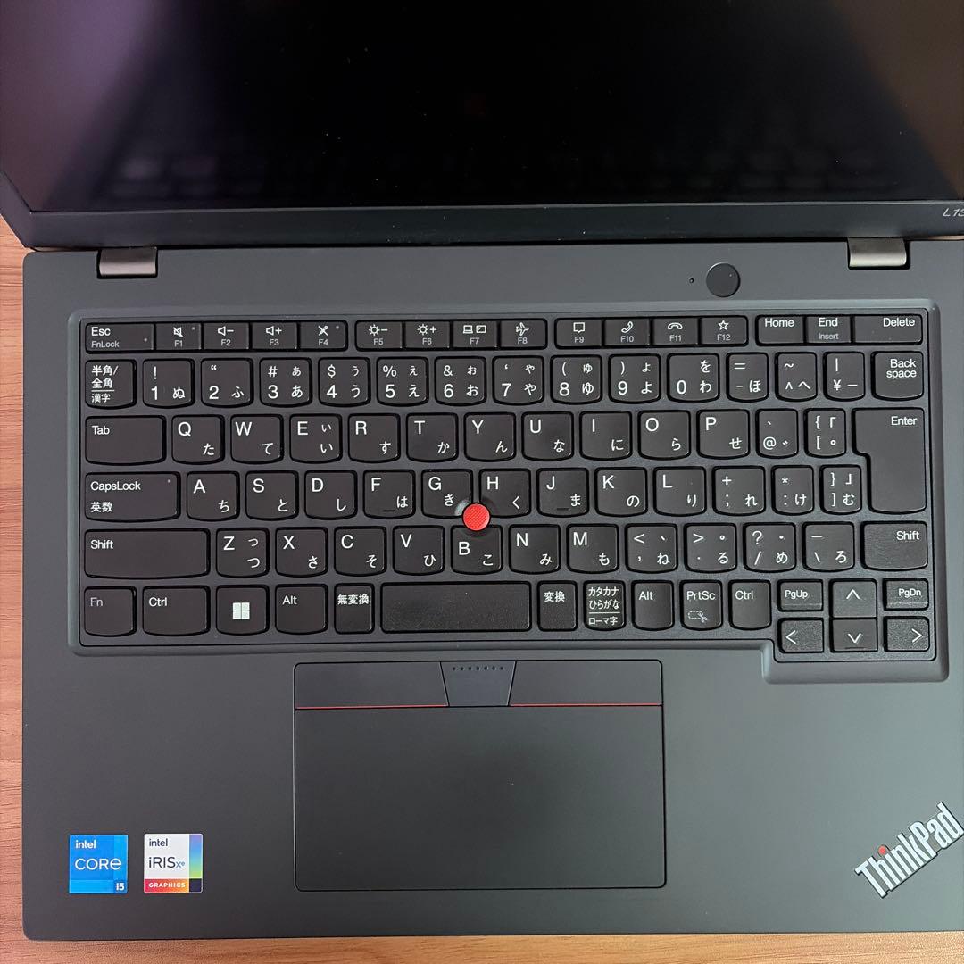 Lenovo ThinkPad L13ブラック ACアダプター付き