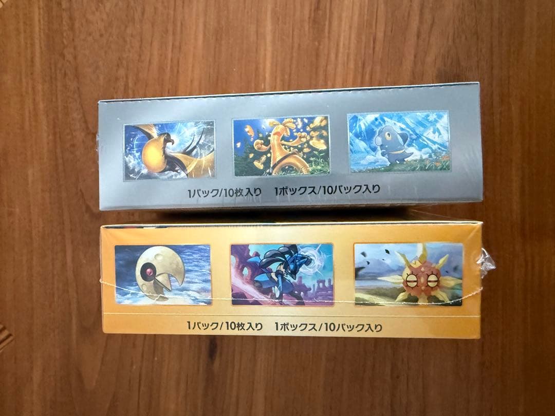 ポケカ ブイスターユニバース　シャイニートレジャー 各1boxシュリンク付き