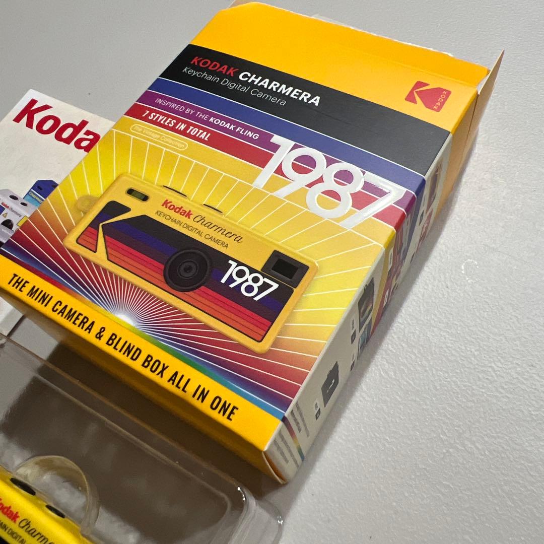 【未使用】Kodak Charmera コダック キーチェーン カメラ イエロー