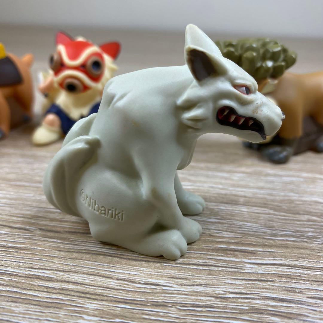 【廃盤稀少品】もののけ姫 指人形 4体セット どんぐり共和国