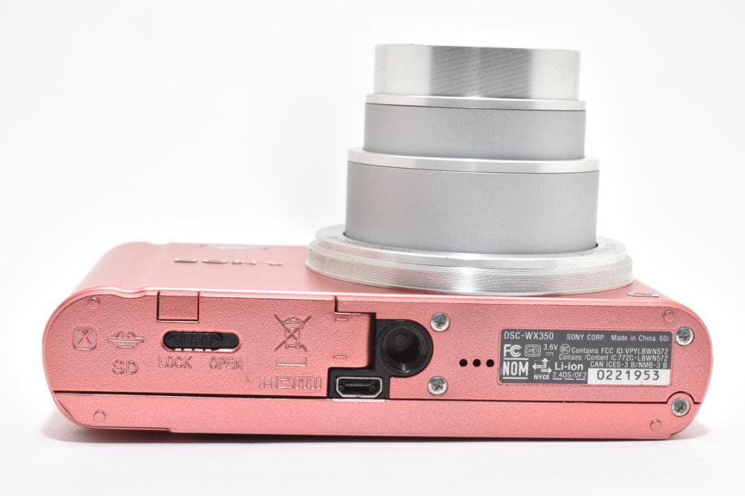 ■ ほぼ新品 ■ SONY Cyber-shot DSC-WX350 ピンク