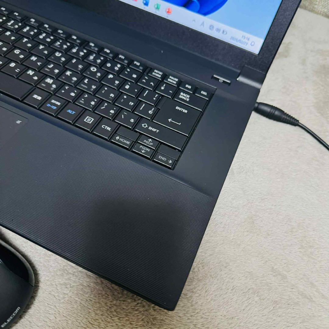 S287 TOSHIBAノートパソコンi5メモリ8G高速SSDサクサクWin11