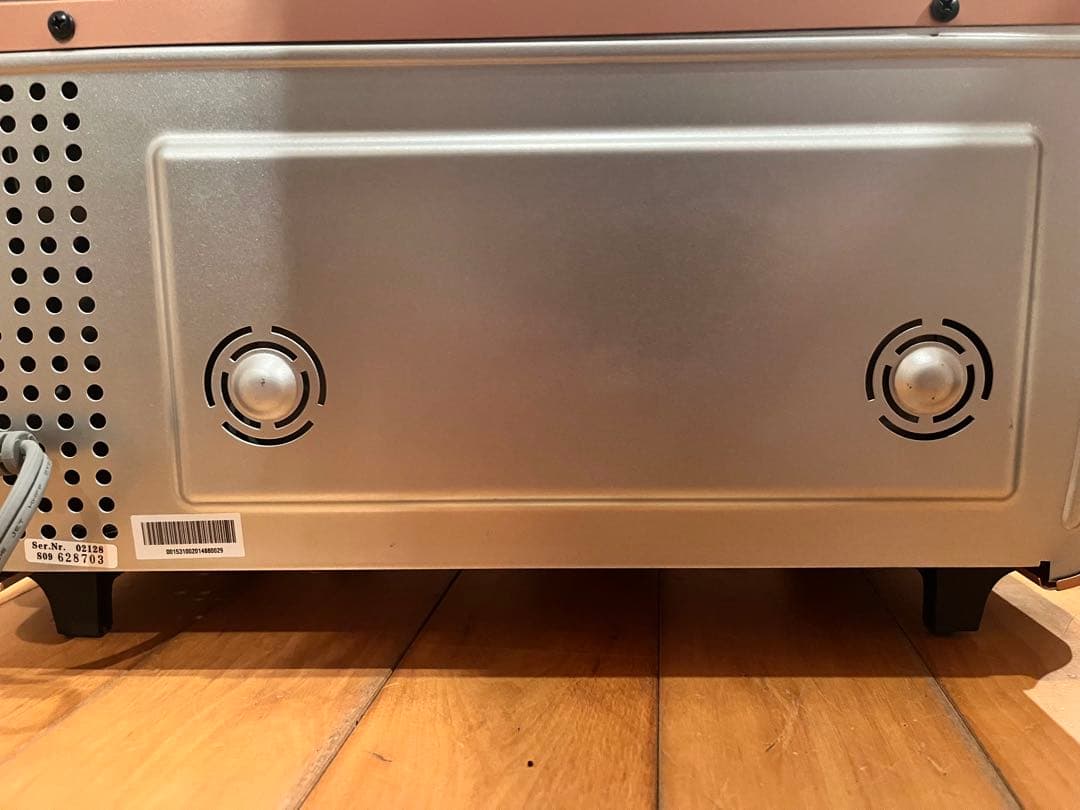デロンギDeLonghiローズゴールド オーブン＆トースター 1200Wパン焼き