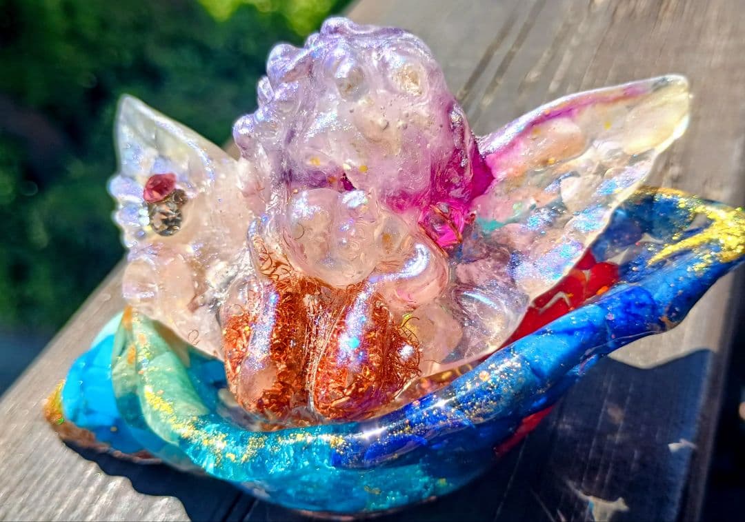天使と貝殻のオルゴナイト✧セット♥Milkyさま♥専用です