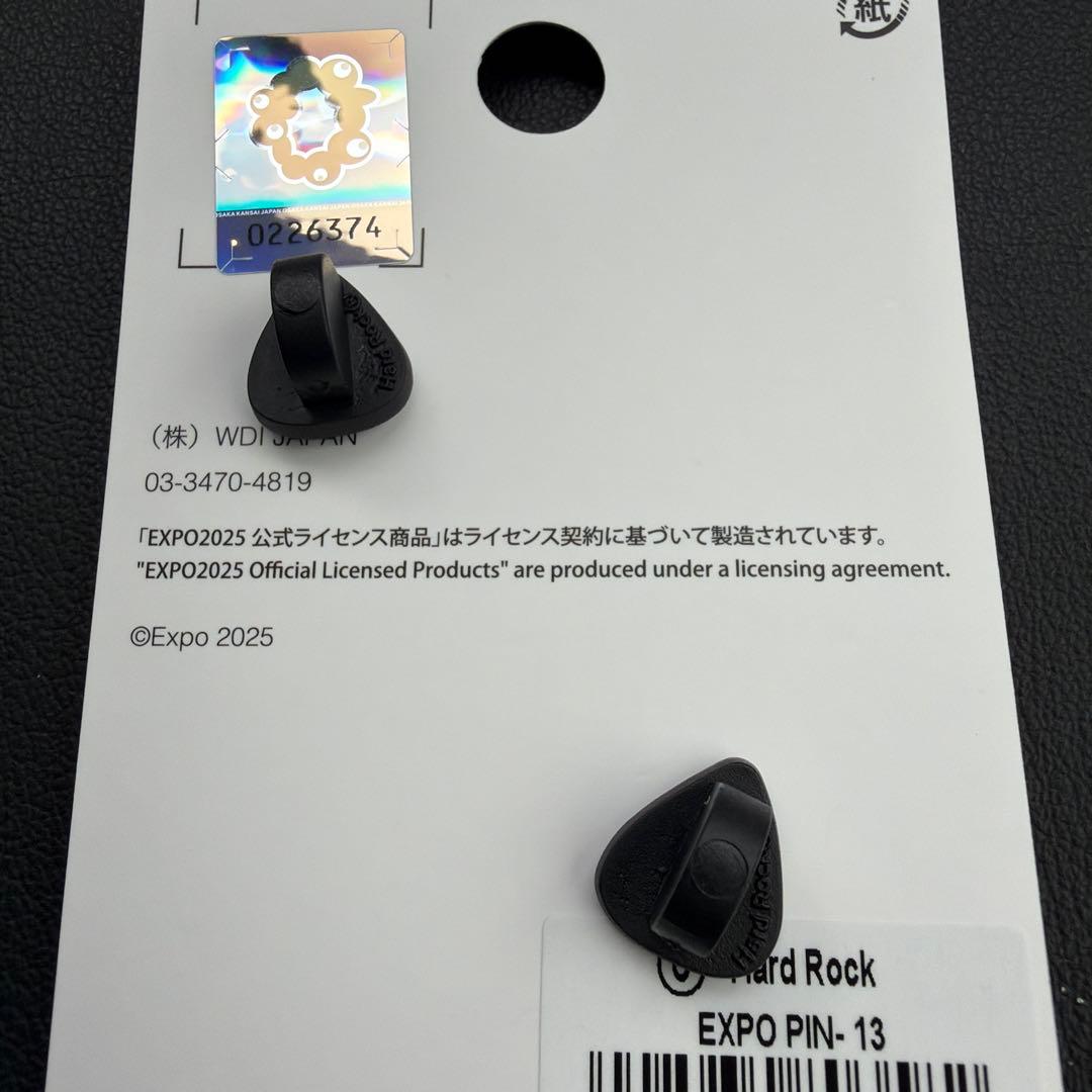 【限定】Hard Rock OSAKA × ミャクミャクピンバッジ