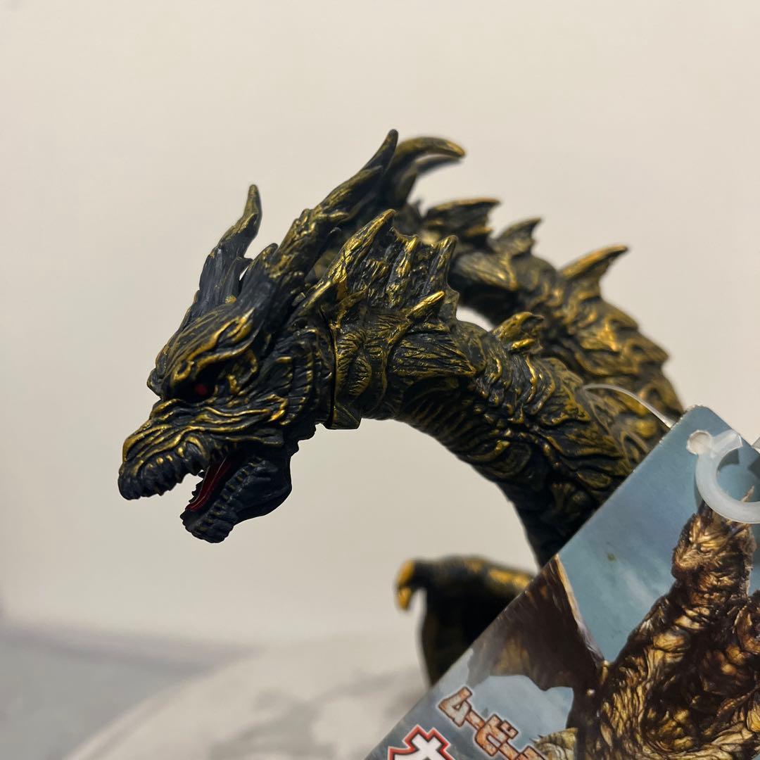 【タグ付き極美品】 カイザーギドラ ムービーモンスター シリーズ ゴジラ ソフビ