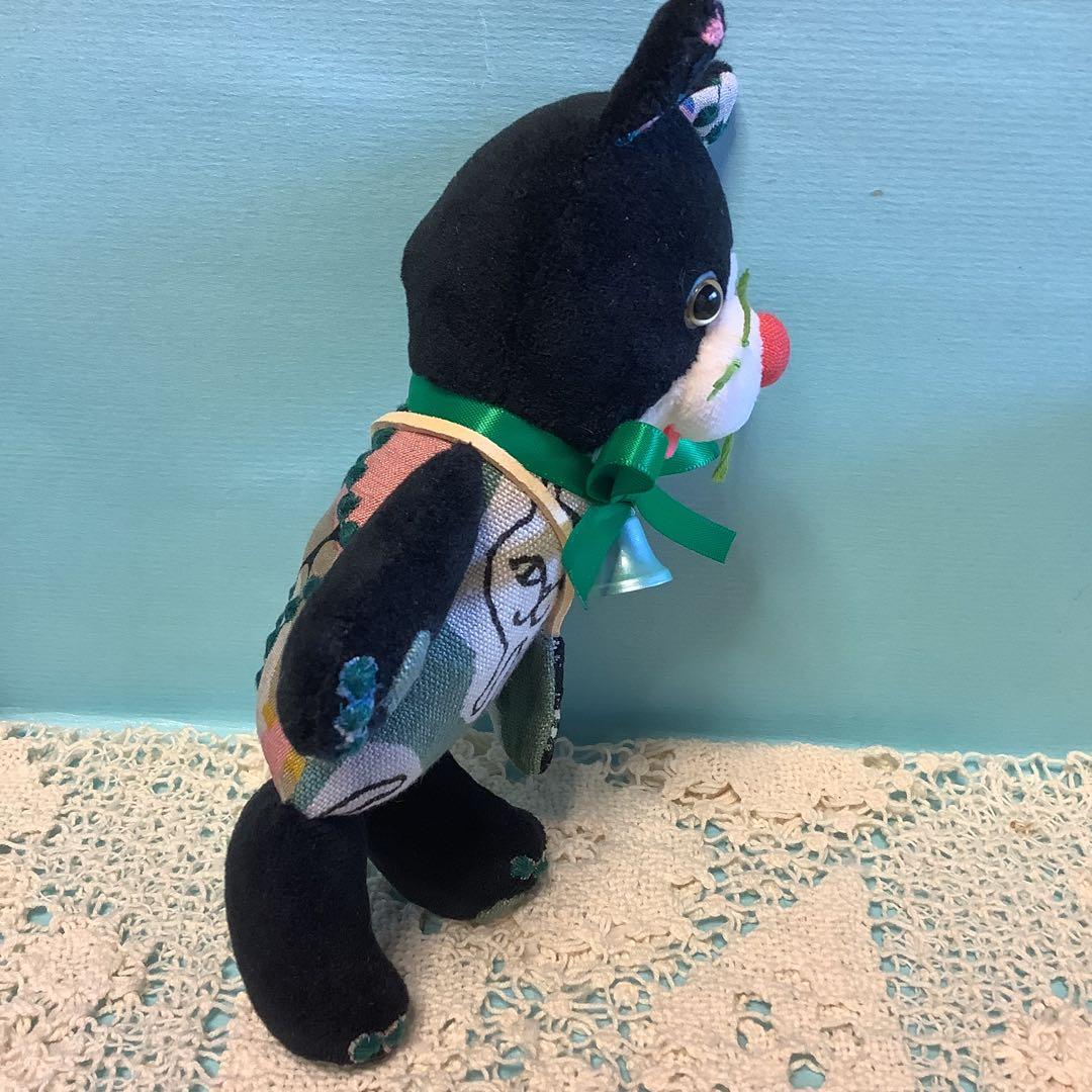 ミナペルホネン　ハンドメイド　テディ&はちわれにゃんこ