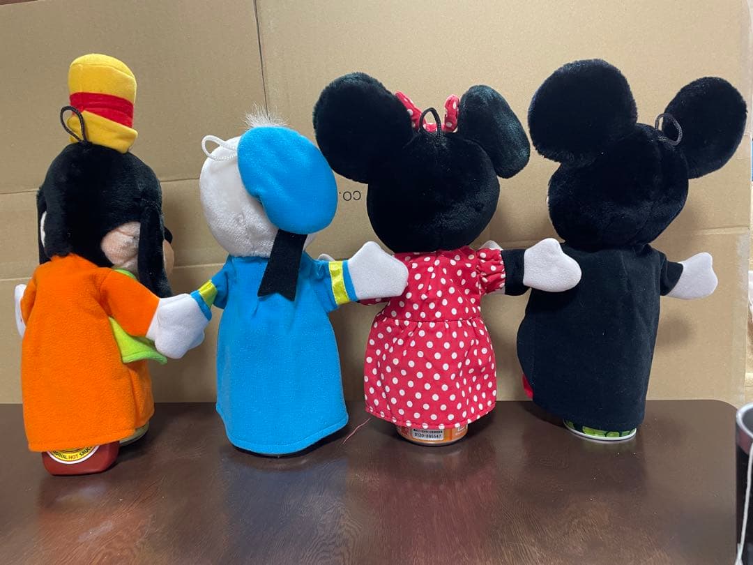 ミッキー ミニー ドナルド グーフィ ディズニー 激レア パペット ヴィンテージ