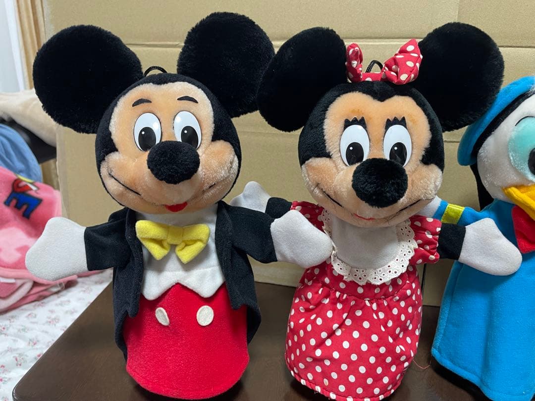 ミッキー ミニー ドナルド グーフィ ディズニー 激レア パペット ヴィンテージ