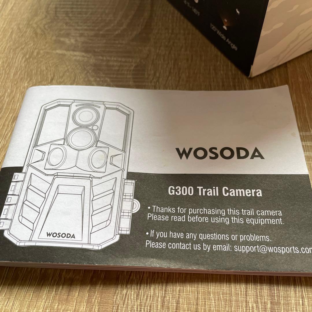 ✨ジャンク品✨トレイルカメラ WOSODA 防犯カメラ 赤外線カメラ