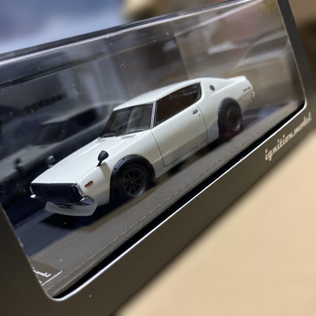 (美品)(イグニッションモデル　1/43 スカイライン　2000 GT-R