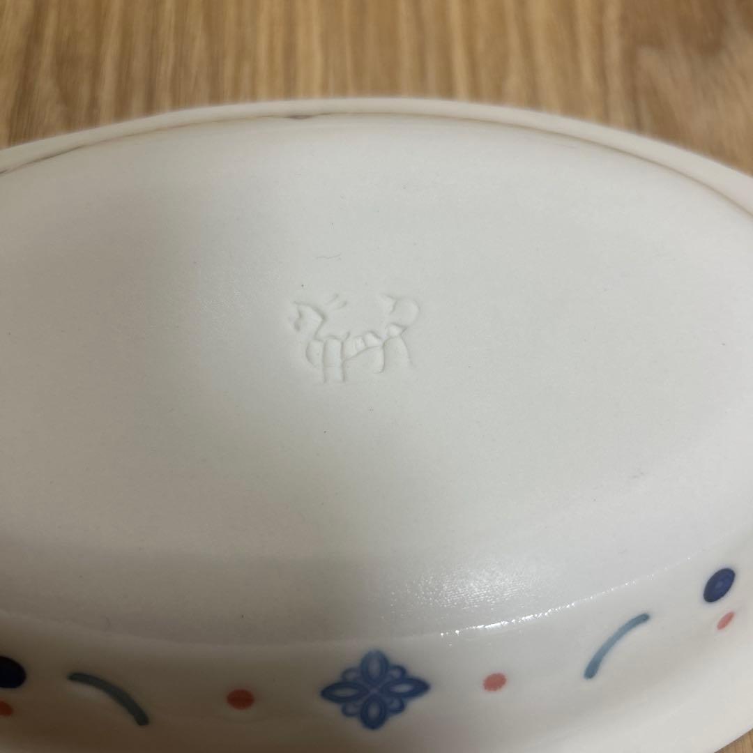 作家　陶芸作家　オーバル皿　1点もの　独特な個性と世界観の器