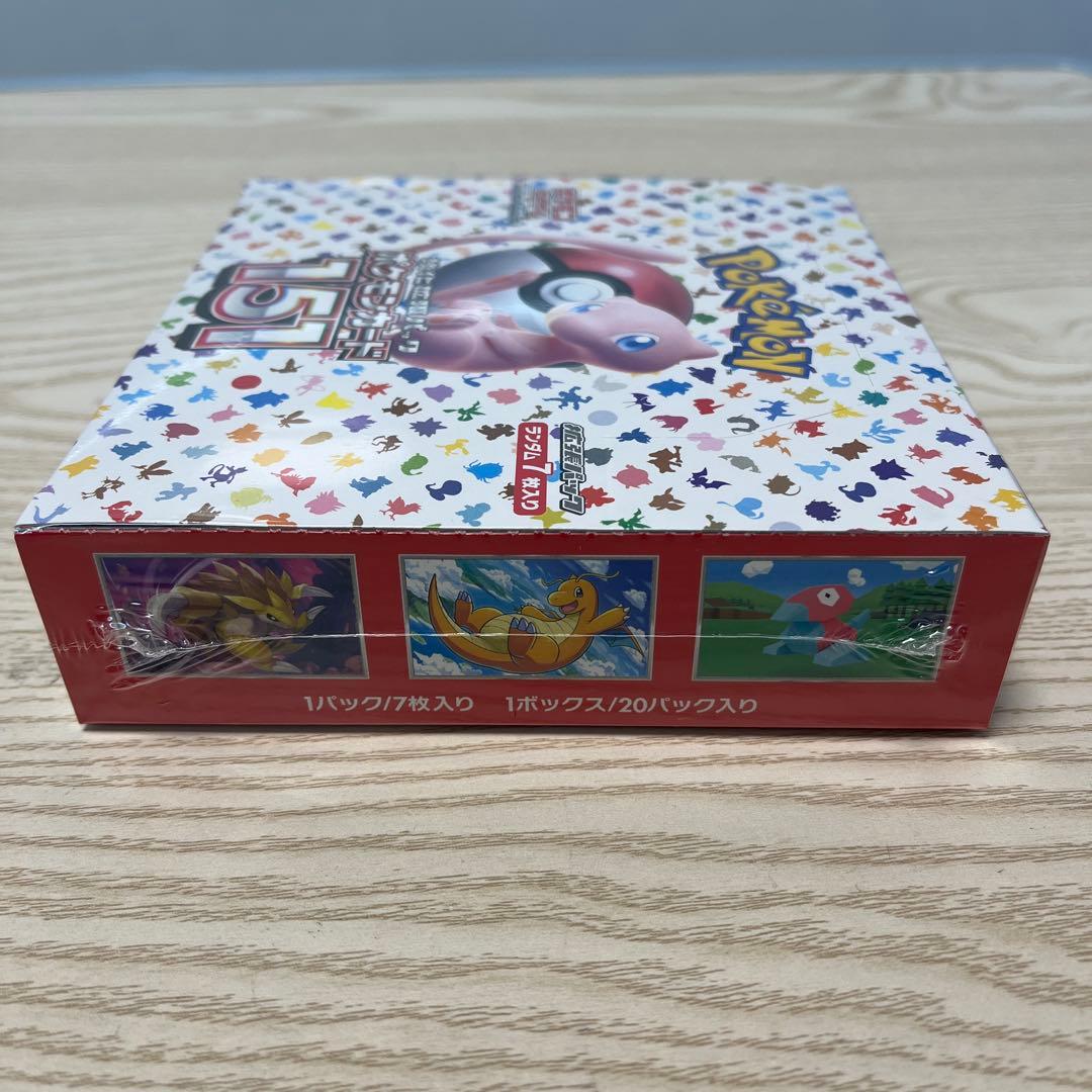 ポケモンカード　151シュリンク付き未開封1BOX