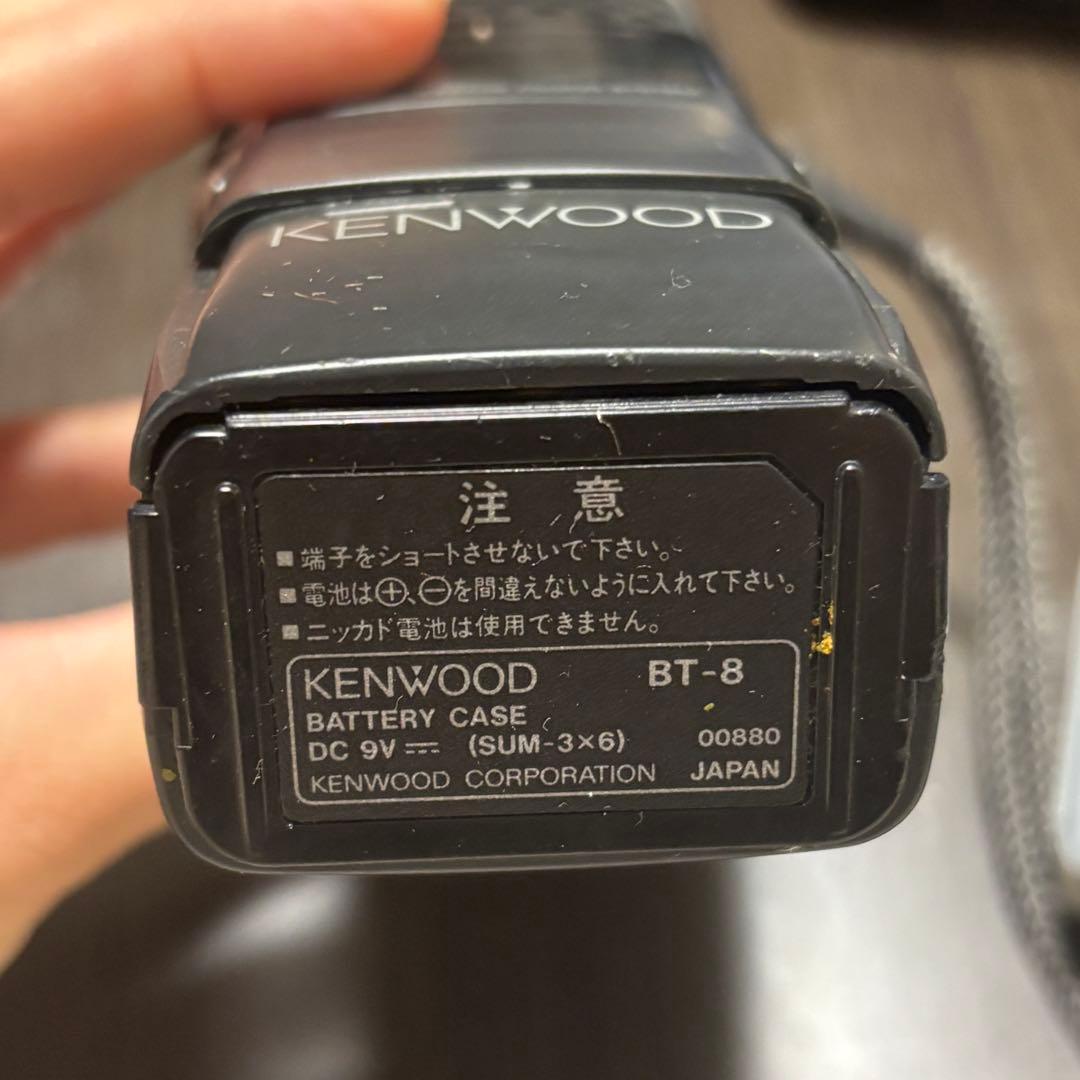 KENWOOD TH-78 ハンディ無線機 電源確認済みComアンテナ付き