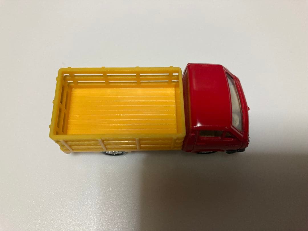 トミカ　日本製　ハイエース　牧場トラック　牛付き　当時物