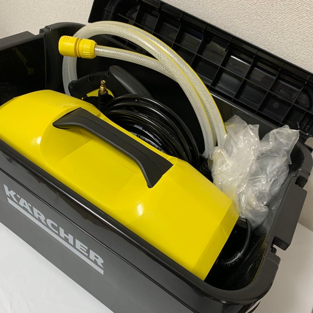 KARCHER K2サイレント 高圧洗浄機　専用コンテナ　アクセサリーホース