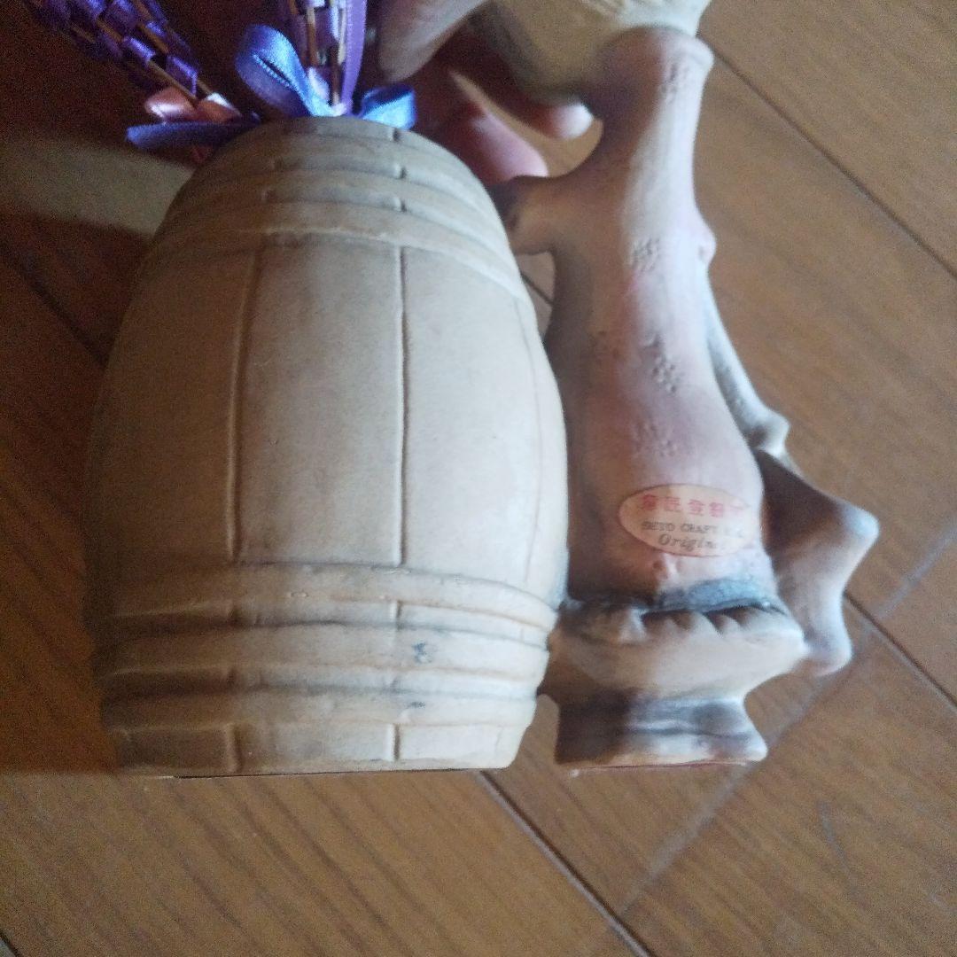 エトランゼ 陶器置物昭和レトロ 貯金箱