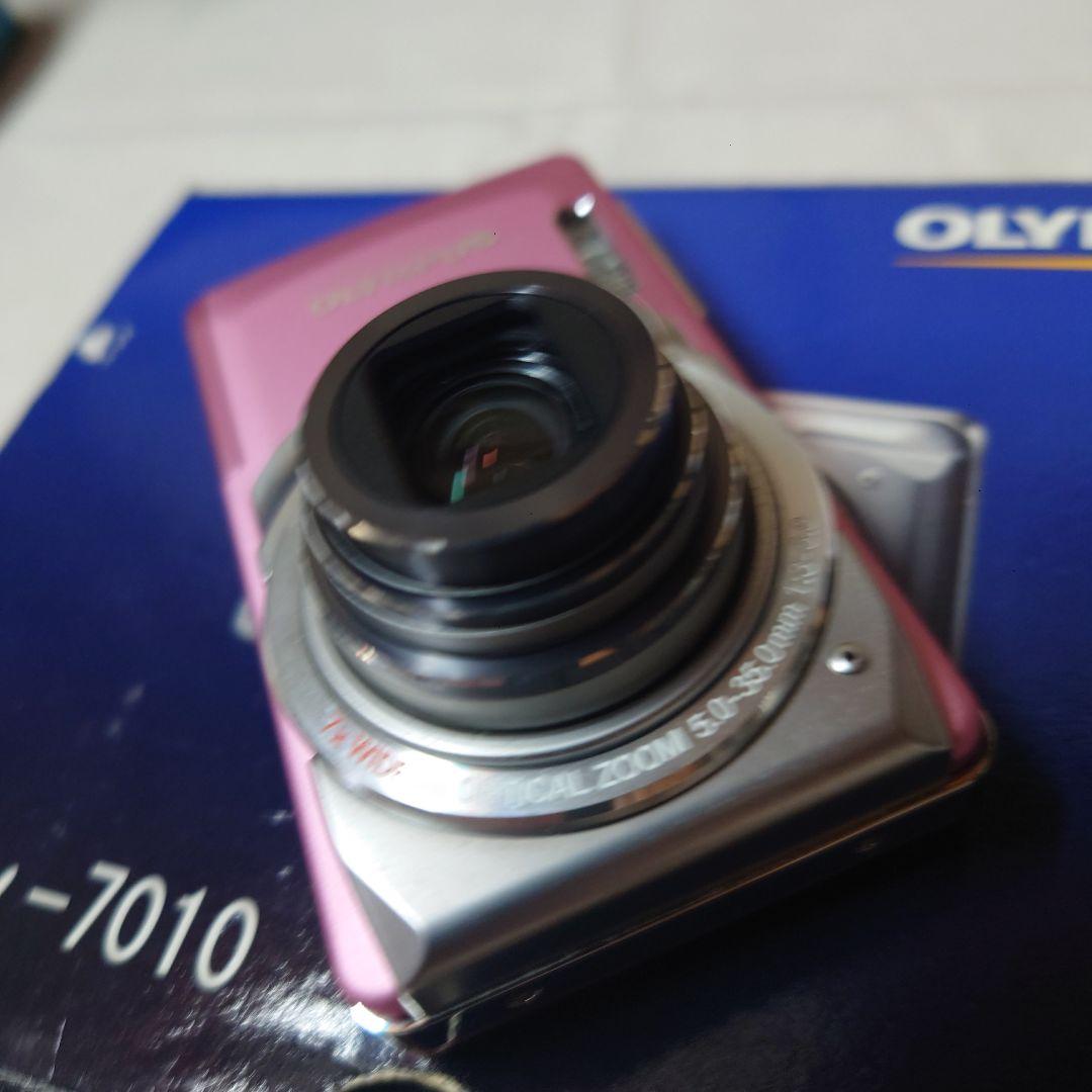 (理由あり商品)OLYMPUS μ-7010 ピンク コンパクトデジタルカメラ