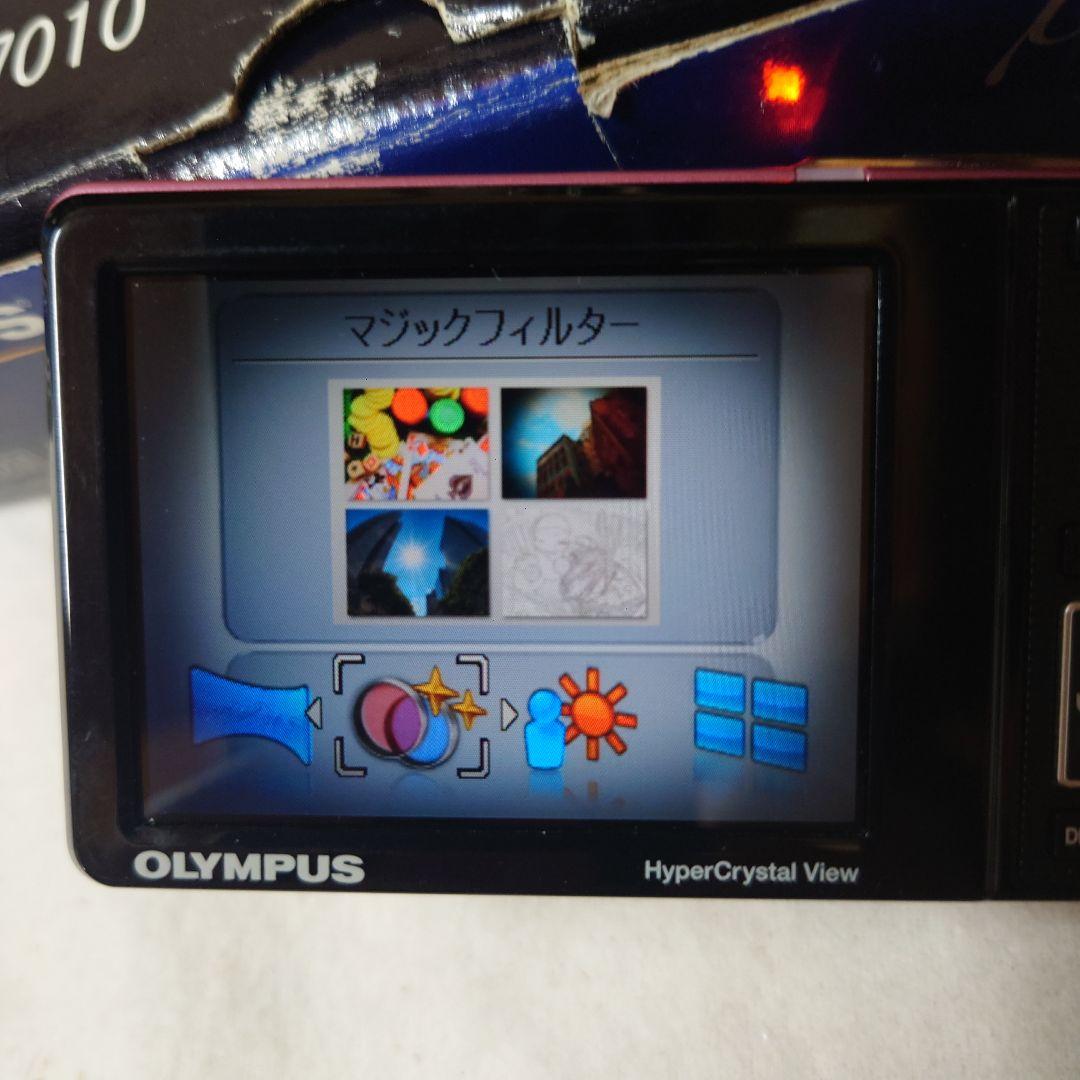 (理由あり商品)OLYMPUS μ-7010 ピンク コンパクトデジタルカメラ