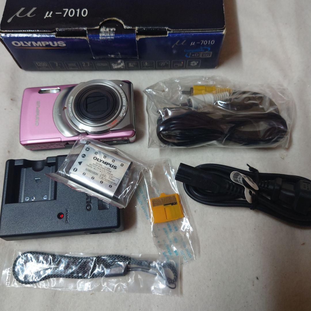 (理由あり商品)OLYMPUS μ-7010 ピンク コンパクトデジタルカメラ