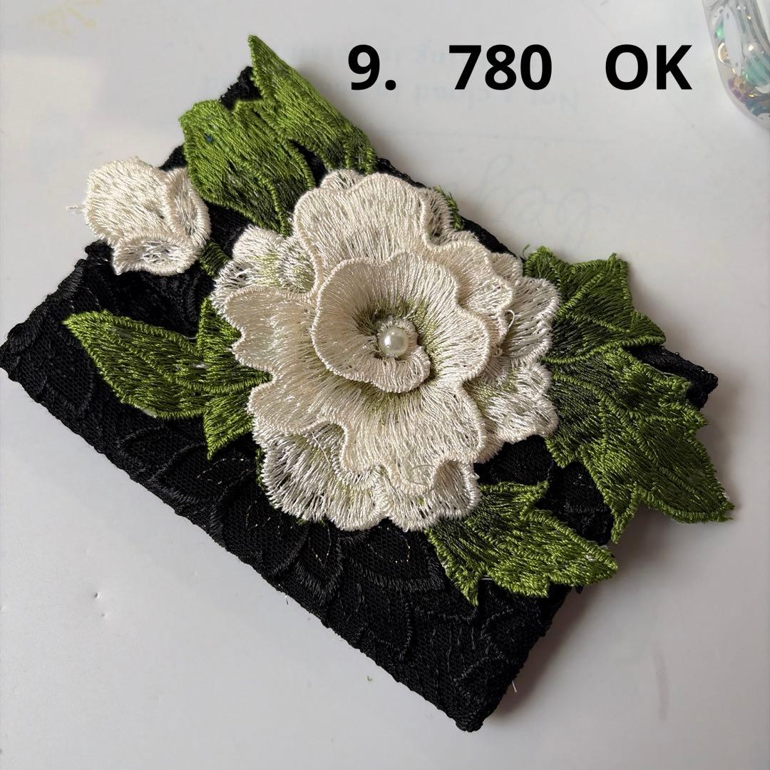 reonyan様黒6枚、青薔薇5枚