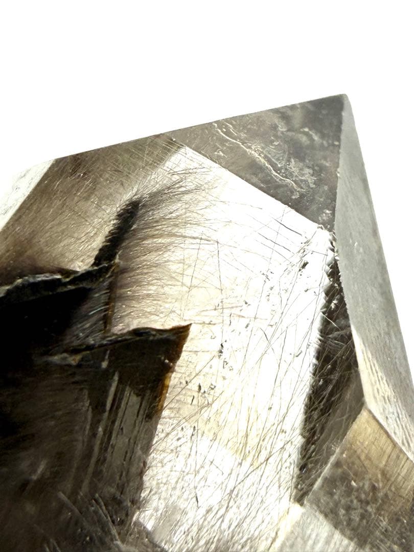 ブルッカイト　両剣　クォーツ　原石　鉱物　標本　天然石　水晶