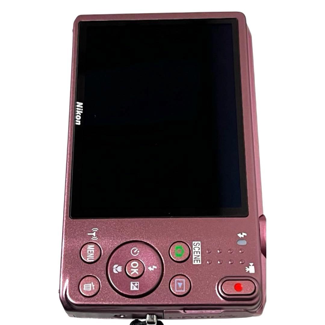 Nikon COOLPIX S6800 Wi-Fi コンデジ 充電器付 ピンク