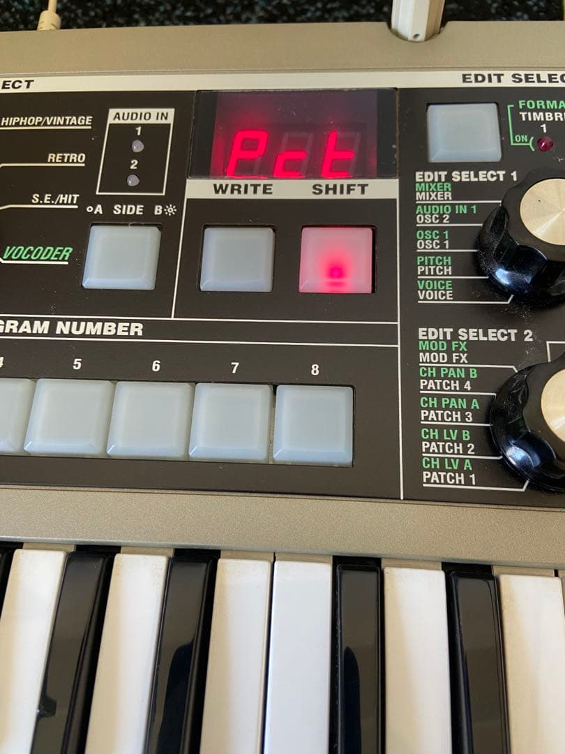 Korg MicroKorg アナログシンセサイザー　マイクロコルグ　ジャンク品