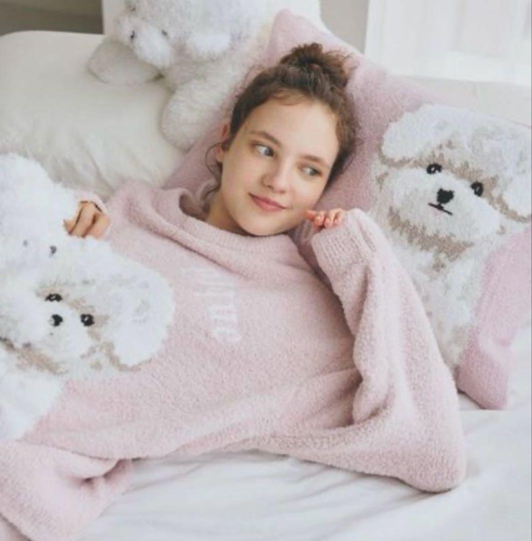 ジェラートピケ　販路限定商品　パウダーDOG３柄ジャガードピローケース　枕カバー