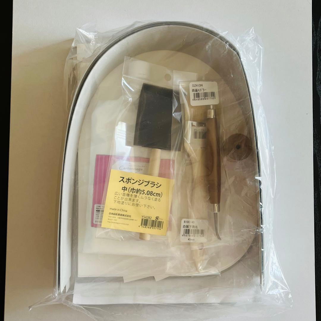 ★新品★カルトナージュ 裁縫箱 トランクボックス大2点 とお道具セット