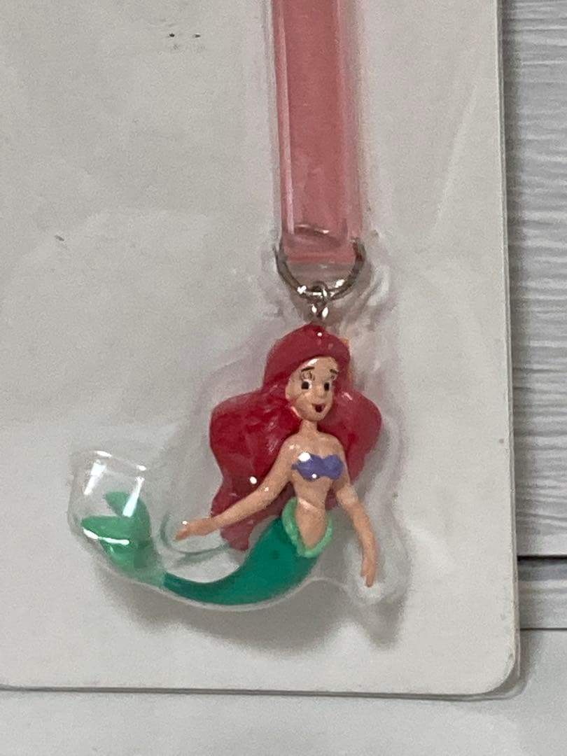 ディズニー　アリエル　リトルマーメイド　ストラップ