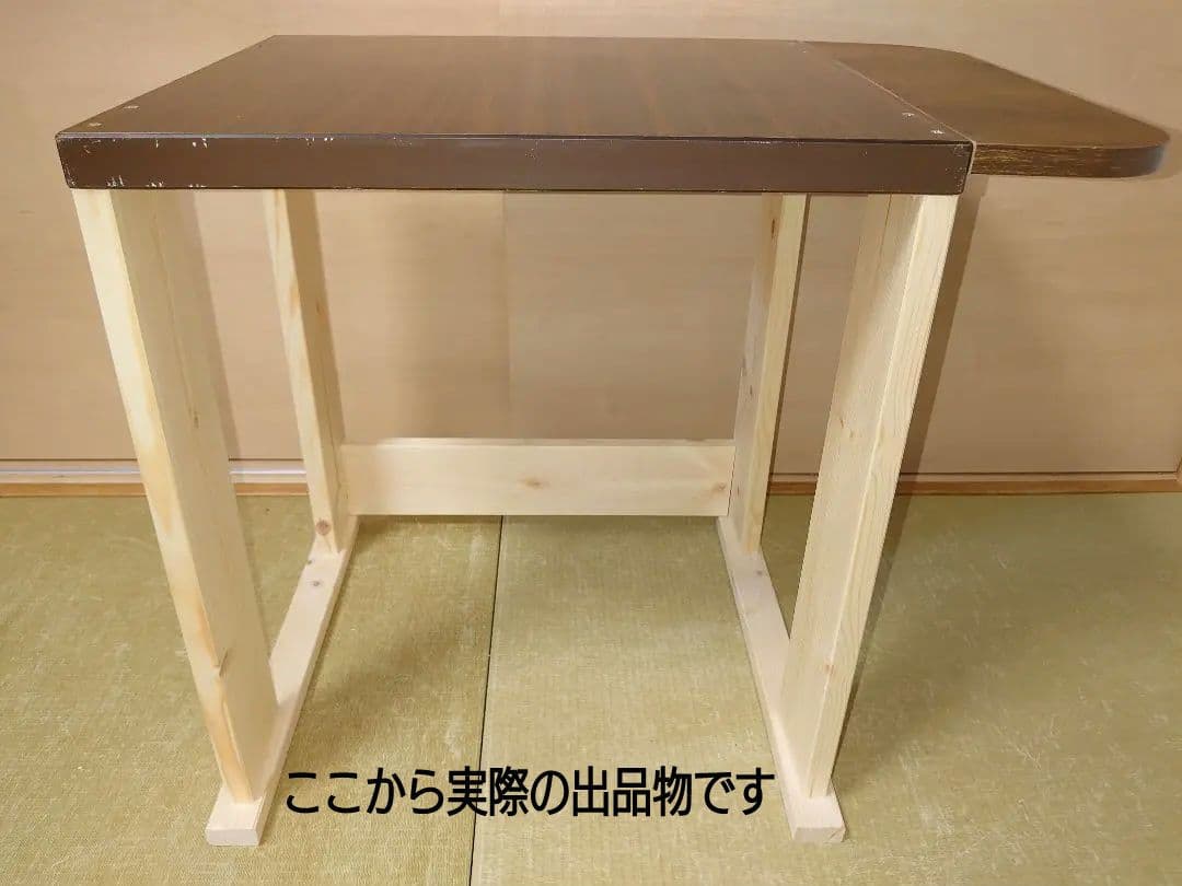 【累積177台目】パチスロを置く台（1台用シンプルスタンド）★右側に棚板付き②