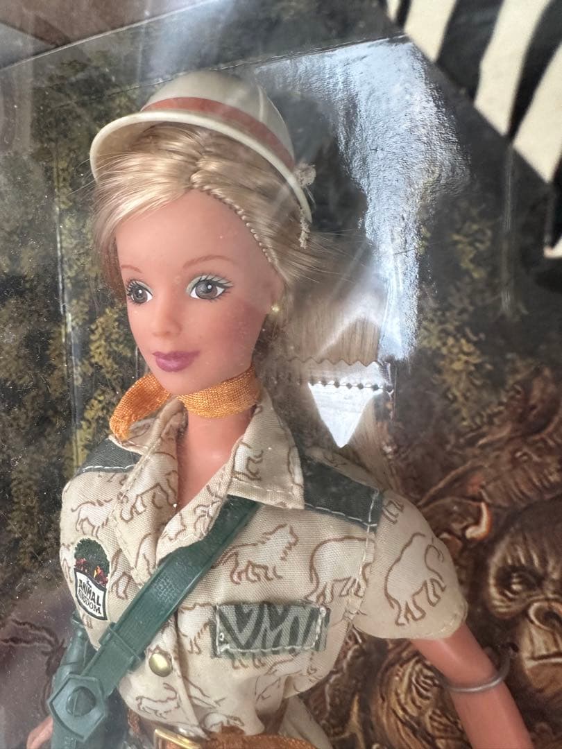 アメリカ購入1998年バービー Barbieアニマルキングダム　ディズニー