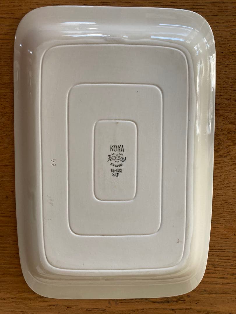KOKA大きなプレート美品