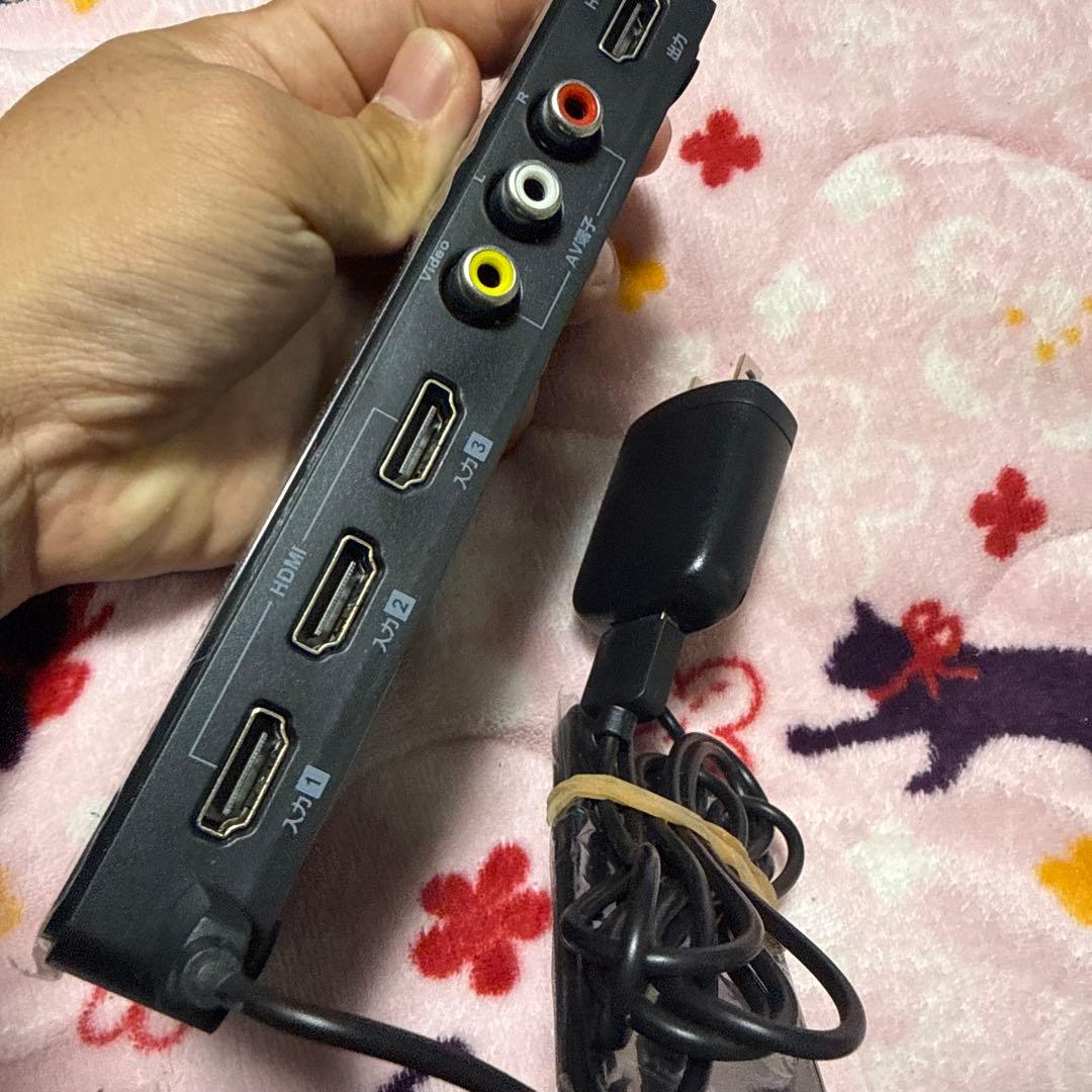 超希少 ミヨシ AV端子入力付きHDMI切替器 ブラック HDS-AV01/BK