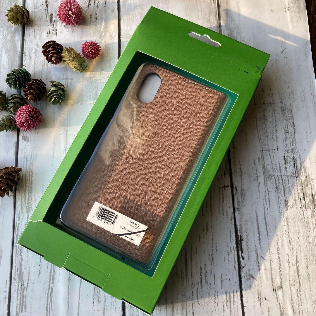 ✨新品✨ケイトスペード /ウサギ／ピンク/iPhoneX/Xs/手帳型ケース