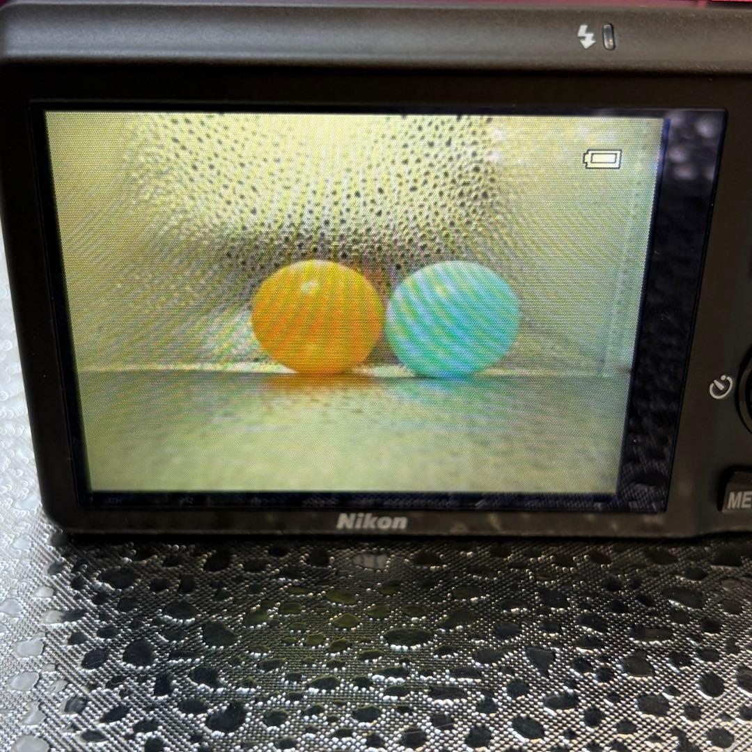 【美品】Nikon コンデジ　COOLPIX S6200　ショッキングピンク