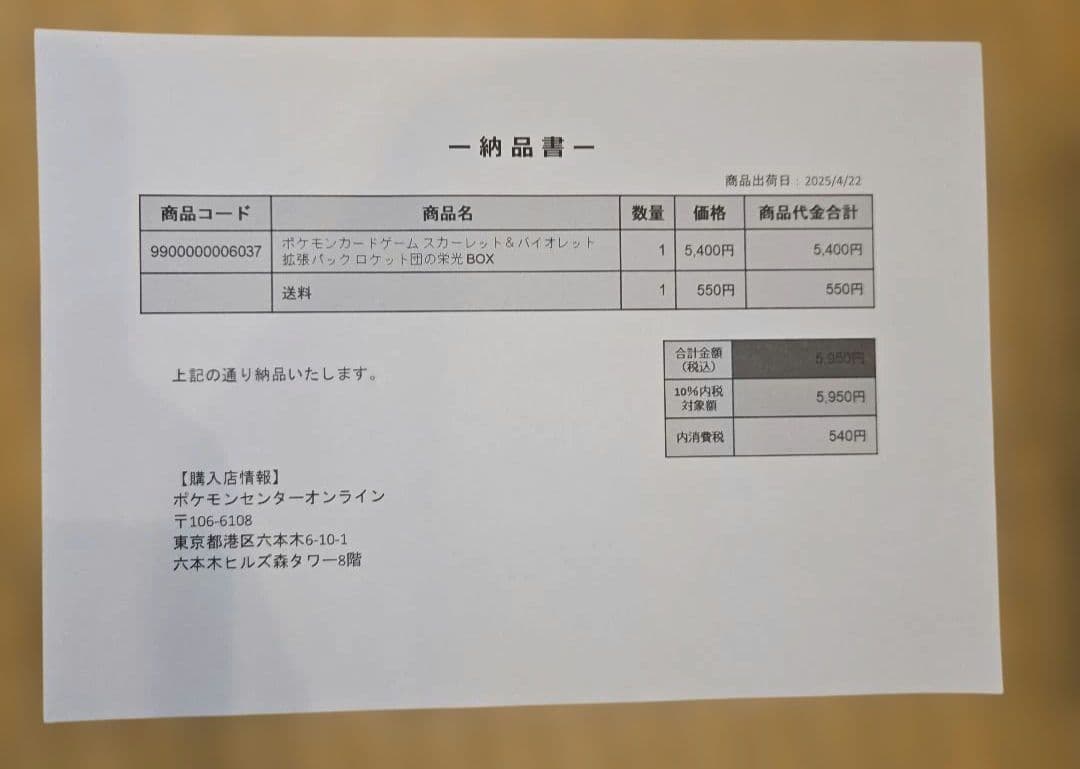 ポケモンカードゲーム　ロケット団の栄光　シュリンク付き　未開封品　ポケセン産