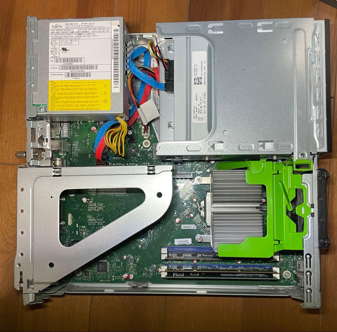 富士通 デスクトップPC esprimo i3-8100 SSD128GB