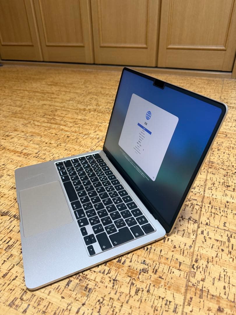【美品】MacBook Air M4 16GB 256GB スターライト