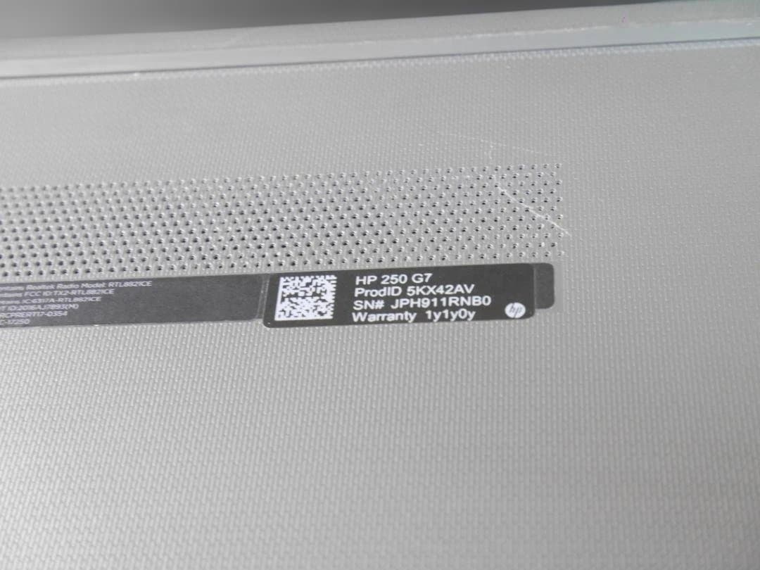 8世代 Hp i5-8265 6GB M.2Nvme128GB+HDD500GB