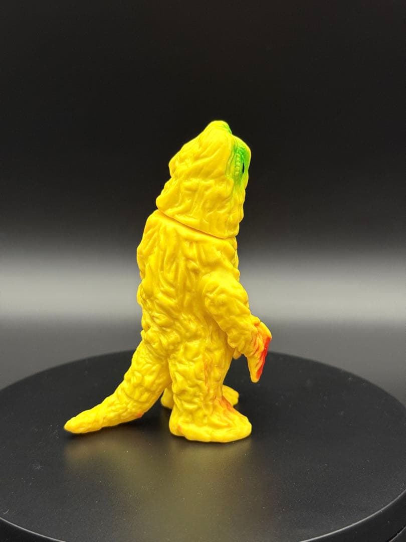 当時物　美品　ブルマァク　ヘドラ　ミニサイズ　東宝怪獣　ゴジラ　ソフビ　イエロー