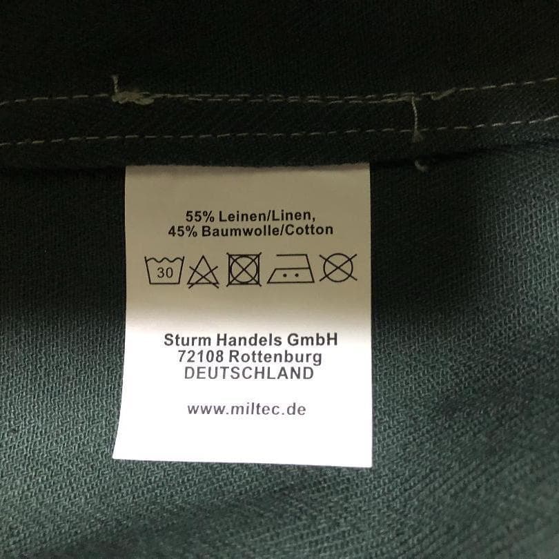ドイツ軍　独Strum社　M40 HBT 夏用戦闘服上①