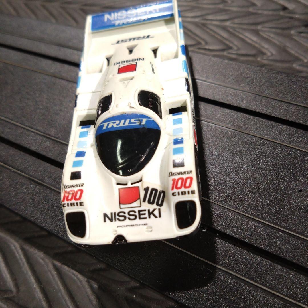 タイコTYCO スロットカー　 ポルシェ962Cウイニングラン 別途2台付き