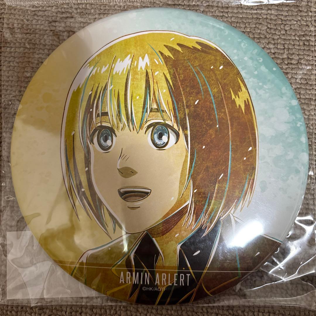 進撃の巨人 Ani-ArtキャラクターBIG缶バッジ