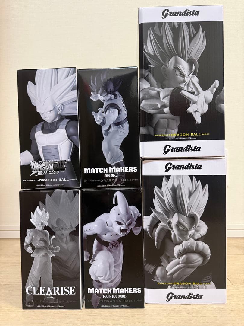 【新品未開封】ドラゴンボールGOGETA ベジータ　魔人ブウ　孫悟空　6体セット