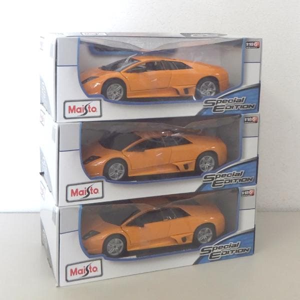 Maisto 2007ランボルギーニ ムルシエラゴ LP640 3台セット