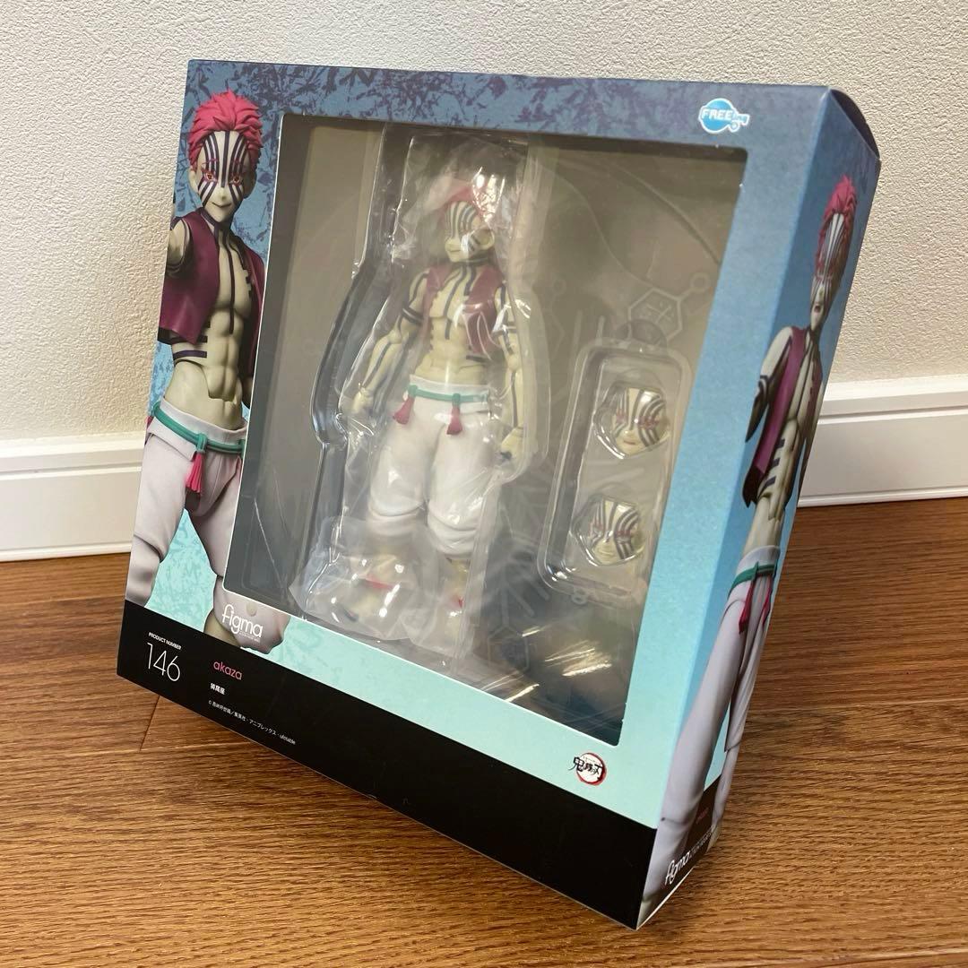 新品未開封　figma 猗窩座　鬼滅の刃 フィギュア　146 akaza