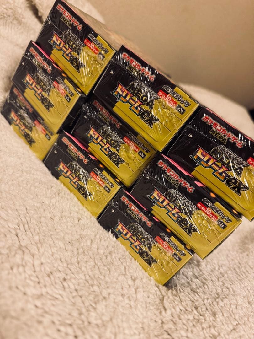 ポケモンカード MEGAドリームEX シュリンク付き 9 Box
