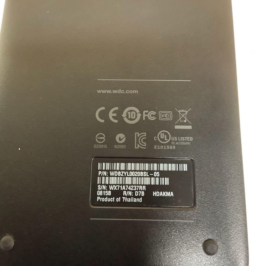 WD My Passport for Mac外付HDD（わ-38）